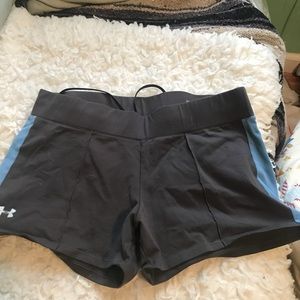 Under amour workout yoga spandex shorts